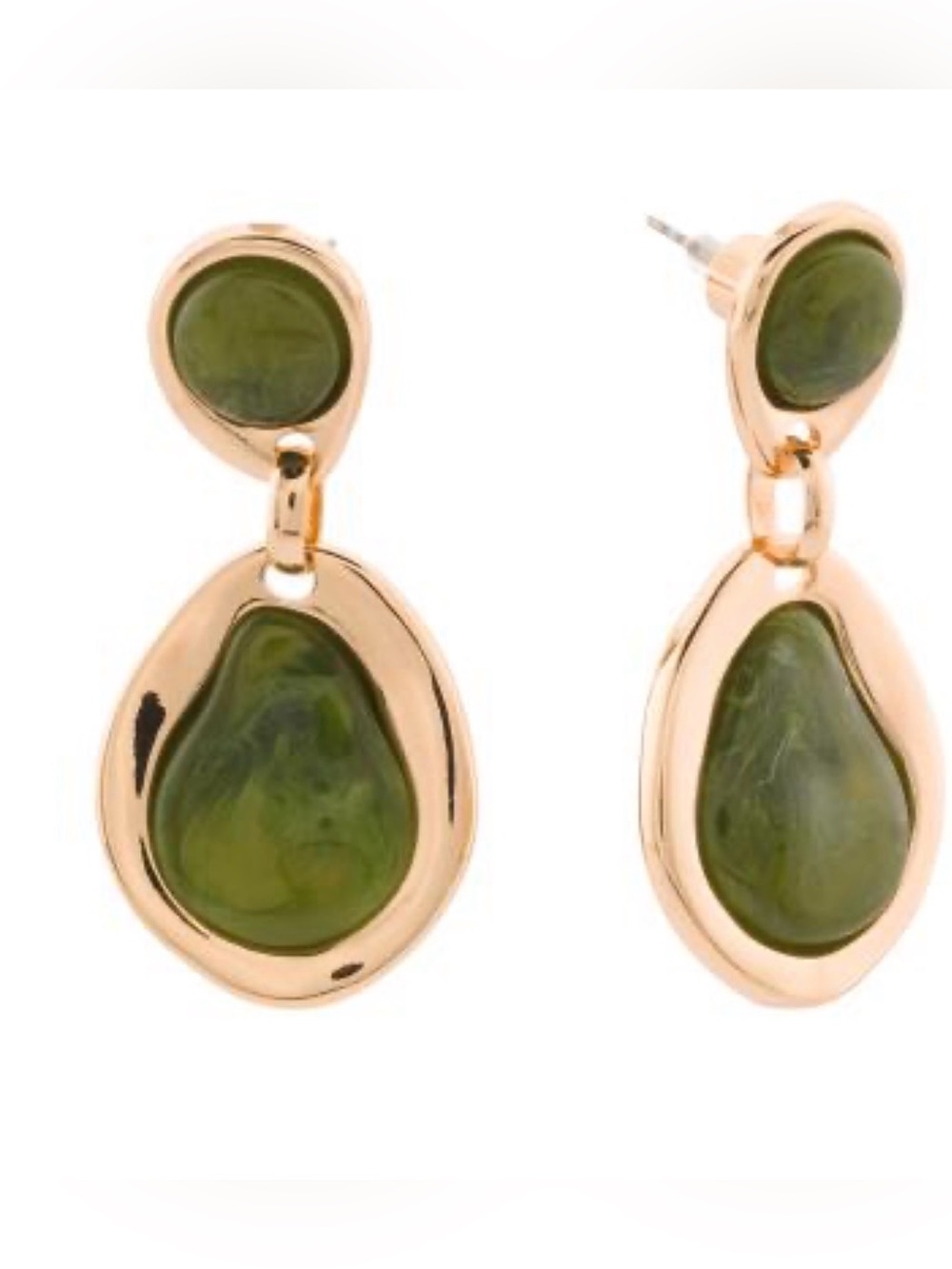 Patricia Nash Gold Drop Earrings